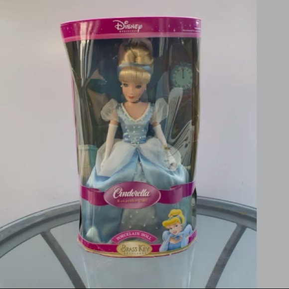 disney princess cinderella porcelain keepsake doll